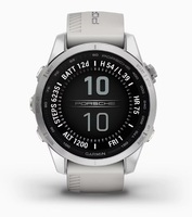 Смарт-годинник Garmin epix Pro (Gen 2) – Porsche Edition | 42 mm Silver with Whitestone Band