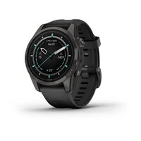 Смарт-годинник Garmin epix Pro (Gen 2) – Sapphire Edition | 42 mm Carbon Gray DLC Titanium with Black Band