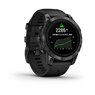 Смарт-годинник Garmin epix Pro (Gen 2) – Sapphire Edition | 47 mm Carbon Gray DLC Titanium with Black Band