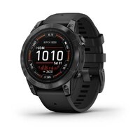Смарт-годинник Garmin epix Pro (Gen 2) – Sapphire Edition | 47 mm Carbon Gray DLC Titanium with Black Band