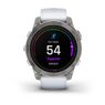 Смарт-годинник Garmin epix Pro (Gen 2) – Sapphire Edition | 47 mm Titanium with Whitestone Band