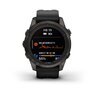 Смарт-годинник Garmin Fenix 7S Pro – Sapphire Solar Edition Carbon Gray DLC Titanium with Black Band