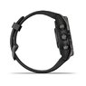 Смарт-годинник Garmin Fenix 7S Pro – Sapphire Solar Edition Carbon Gray DLC Titanium with Black Band