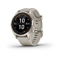 Смарт-годинник Garmin Fenix 7S Pro – Sapphire Solar Edition Soft Gold with Light Sand Band