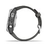 Смарт-годинник Garmin Fenix 7S Pro – Solar Edition Silver with Graphite Band