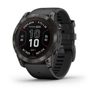Смарт-годинник Garmin Fenix 7X Pro – Sapphire Solar Edition Carbon Gray DLC Titanium with Black Band