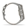 Смарт-годинник Garmin Fenix 7X Pro – Sapphire Solar Edition Titanium with Fog Gray/Ember Orange Band