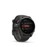 Смарт-годинник Garmin Fenix 8 – 43 mm, AMOLED Sapphire, Carbon Gray DLC Titanium with Black/Pebble Gray Silicone Band