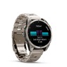 Смарт-годинник Garmin Fenix 8 – 47 mm, AMOLED Sapphire bare Titanium, graphite with a Titanium band, plus a graphite silicone band