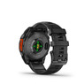 Смарт-годинник Garmin Fenix 8 – 47 mm, AMOLED Slate Gray with Black Silicone Band