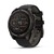 Смарт-годинник Garmin Fenix 8 – 47 mm, Solar Sapphire, Carbon Gray DLC Titanium with Black/Pebble Gray Silicone Band