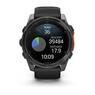 Смарт-годинник Garmin Fenix 8 – 51 mm, AMOLED Slate Gray with Black Silicone Band