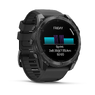 Смарт-годинник Garmin Fenix 8 – 51 mm, AMOLED Slate Gray with Black Silicone Band