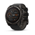 Смарт-годинник Garmin Fenix 8 – 51 mm, Solar Sapphire, Carbon Gray DLC Titanium with Black/Pebble Gray Silicone Band