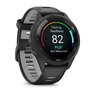Смарт-годинник Garmin Forerunner 265 Black Bezel and Case with Black/Powder Gray Silicone Band