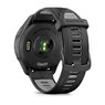 Смарт-годинник Garmin Forerunner 265 Black Bezel and Case with Black/Powder Gray Silicone Band
