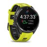 Смарт-годинник Garmin Forerunner 965 Carbon Gray DLC Titanium Bezel with Black Case and Amp Yellow/Black Silicone Band