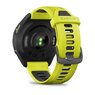 Смарт-годинник Garmin Forerunner 965 Carbon Gray DLC Titanium Bezel with Black Case and Amp Yellow/Black Silicone Band