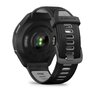 Смарт-годинник Garmin Forerunner 965 Carbon Gray DLC Titanium Bezel with Black Case and Black/Powder Gray Silicone Band