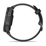 Смарт-годинник Garmin Forerunner 965 Carbon Gray DLC Titanium Bezel with Black Case and Black/Powder Gray Silicone Band