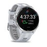 Смарт-годинник Garmin Forerunner 965 Titanium Bezel with Whitestone Case and Whitestone/Powder Gray Silicone Band
