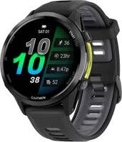 Смарт-годинник Garmin Forerunner 970 Carbon Gray DLC Titanium with Black Case and Black/Translucent Whitestone Band