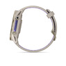 Смарт-годинник Garmin Forerunner 970 Soft Gold Titanium with French Gray Case and French Gray/Translucent Indigo Band