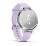 Смарт-годинник Garmin Lily 2 Active Silver with Purple Jasmine Silicone Band