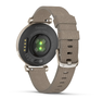 Смарт-годинник Garmin Lily 2 Classic Cream Gold with Coffee Nylon Band