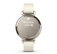 Смарт-годинник Garmin Lily 2 Cream Gold with Coconut Silicone Band