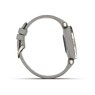 Смарт-годинник Garmin Lily Classic Cream Gold Bezel with Braloba Gray Case and Italian Leather Band
