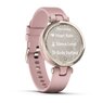 Смарт-годинник Garmin Lily Sport Cream Gold Bezel with Dust Rose Case and Silicone Band