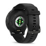 Смарт-годинник Garmin Venu 3 Slate Stainless Steel Bezel with Black Case and Silicone Band