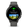 Смарт-годинник Garmin Venu 3S Slate Stainless Steel Bezel with Pebble Gray Case and Silicone Band