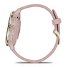 Смарт-годинник Garmin Venu 3S Soft Gold Stainless Steel Bezel with Dust Rose Case and Silicone Band