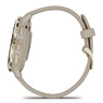 Смарт-годинник Garmin Venu 3S Soft Gold Stainless Steel Bezel with French Gray Case and Silicone Band