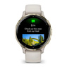 Смарт-годинник Garmin Venu 3S Soft Gold Stainless Steel Bezel with Ivory Case and Silicone Band