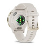 Смарт-годинник Garmin Venu 3S Soft Gold Stainless Steel Bezel with Ivory Case and Silicone Band