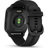 Смарт-годинник Garmin Venu Sq 2 – Music Edition Slate Aluminum Bezel with Black Case and Silicone Band