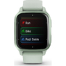 Смарт-годинник Garmin Venu Sq 2 Metallic Mint Aluminum Bezel with Cool Mint Case and Silicone Band