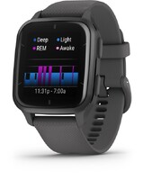 Смарт-годинник Garmin Venu Sq 2 Slate Aluminum Bezel with Shadow Gray Case and Silicone Band