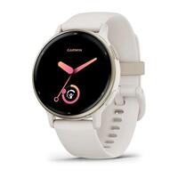 Смарт-годинник Garmin vivoactive 5 Cream Gold Aluminum Bezel with Ivory Case and Silicone Band
