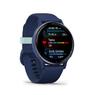 Смарт-годинник Garmin vivoactive 5 Metallic Navy Aluminum Bezel with Navy Case and Silicone Band