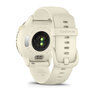 Смарт-годинник Garmin vivoactive 6 Lunar Gold з Bone білим силіконовим ремінцем
