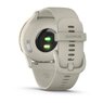 Смарт-годинник Garmin Vivomove Trend Cream Gold Stainless Steel Bezel with French Gray Case and Silicone Band