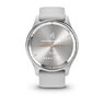 Смарт-годинник Garmin Vivomove Trend Silver Stainless Steel Bezel with Mist Gray Case and Silicone Band