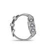 Спортивний годинник Garmin Descent Mk3 – 43 mm Stainless Steel with Fog Gray Silicone Band