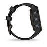 Спортивний годинник Garmin Descent Mk3i – 43 mm Carbon Gray DLC Titanium with Black Silicone Band and Descent T2 Transceiver
