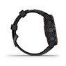 Спортивний годинник Garmin Descent Mk3i – 51 mm Carbon Gray DLC Titanium with Black Silicone Band