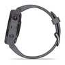 Спортивные часы Garmin Fenix 6S - Pro Solar Edition Amethyst Steel with Shale Gray Band